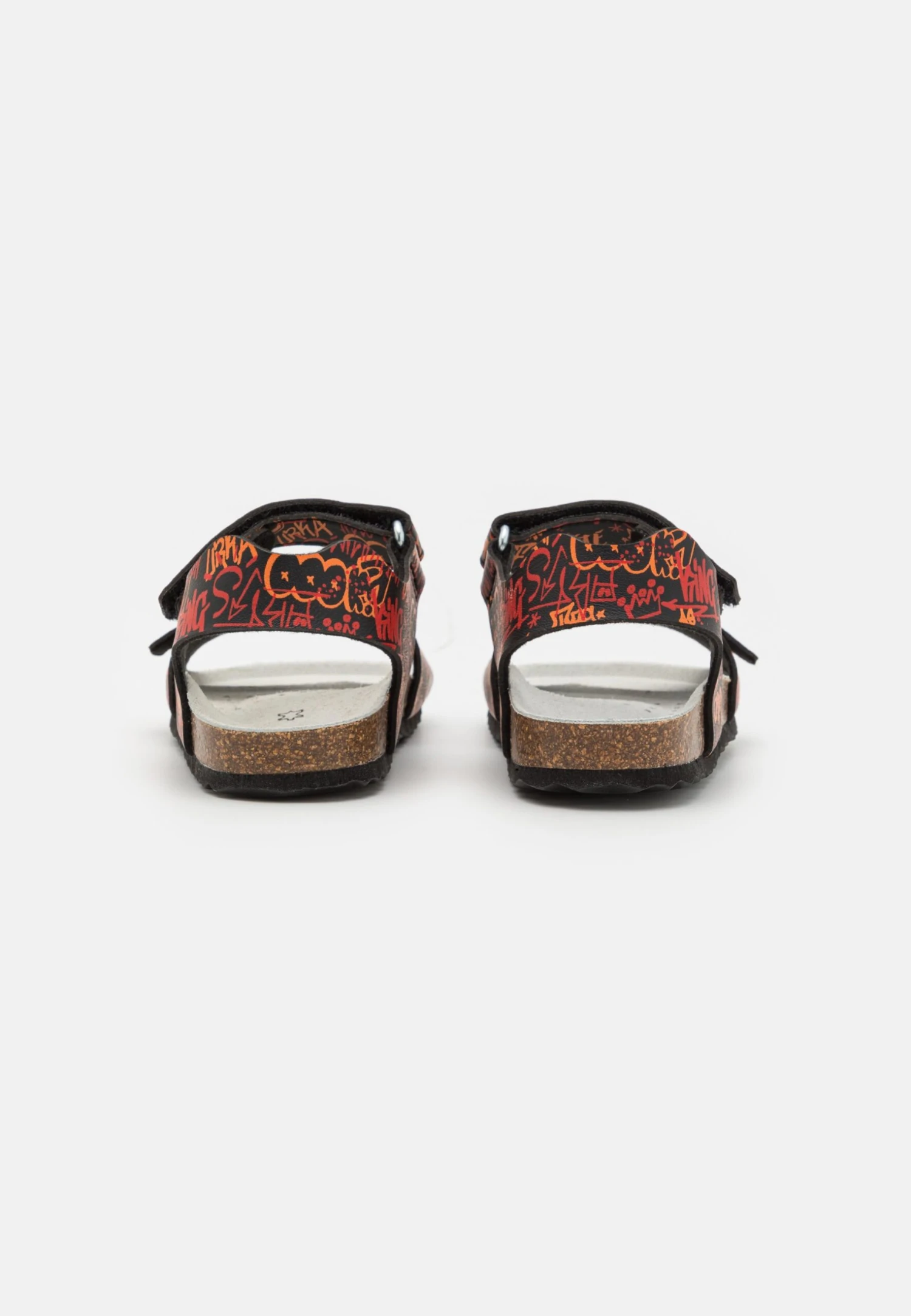 Geox Ghita Boy - Sandalen - Black/Orange 3 Geox Ghita Boy - Sandalen - Black/Orange - Image 3