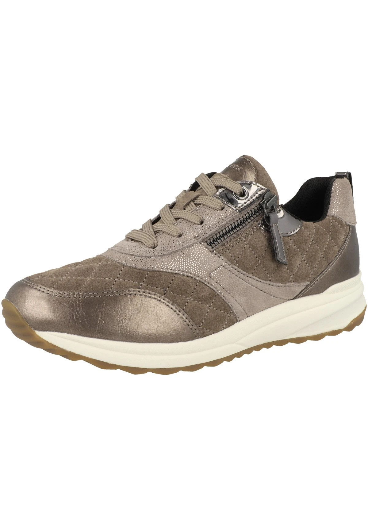 Geox D Airell A- Sneakers Laag - Dark Beige 2 Geox D Airell A- Sneakers Laag - Dark Beige - Image 2