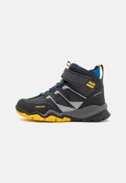 Geox Montrack Boy Abx - Sneakers Hoog - Navy/Yellow