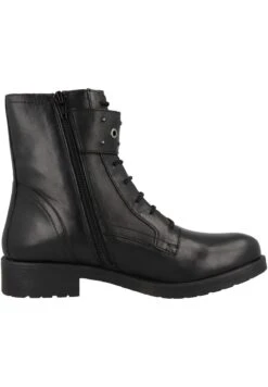 Geox Rawelle - Cowboy-/Bikerlaarsjes - Black -Geox 942ad6d7e83a45bdbe65e0f0714ce2e7