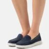 Geox Xand- Sneakers Laag - Dark Jeans