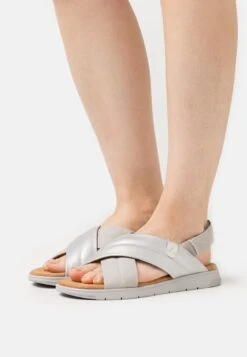 Geox Dandra - Sandalen - Light Grey/Silver