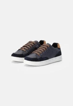 Geox Djrock Boy - Sneakers Laag - Navy/Cognac -Geox 978d961a074948ccadbeedd216b4593e