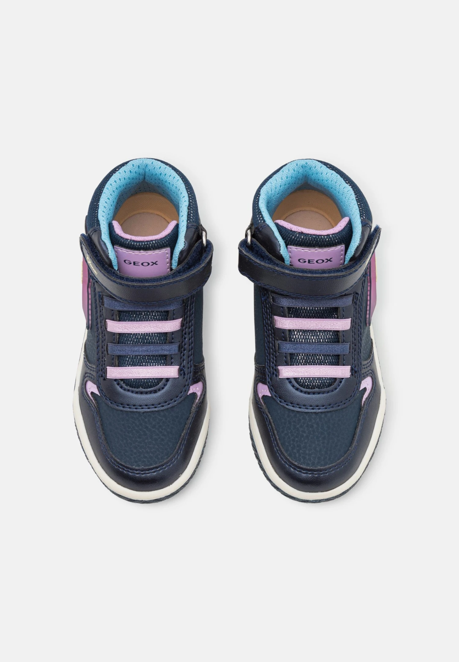 Geox Inek Girl - Laarzen - Navy/Lilac 4 Geox Inek Girl - Laarzen - Navy/Lilac - Image 4