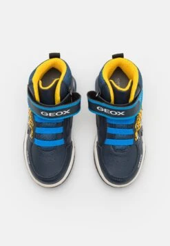 Geox Inek Light Up Boy - Sneakers Hoog - Navy/Yellow -Geox a02a00cbbb4c4f00bd96a3b46a3252a8