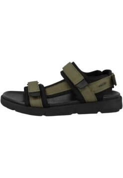 Geox Outdoorsandalen - Light Olive Black