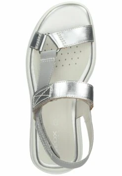 Geox Sandalen Met Sleehak - Lt Grey Silver C -Geox a2f75f25983c4f118628dc970706124e