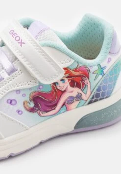 Geox Little Mermaid Ariel Spaceclub Girl Lights - Sneakers Laag - White/Watersea -Geox a408e25cee5b48358f0d00eeea7f20ca