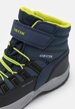 Geox Sentiero Boy Abx - Snowboots- Navy/Lime -Geox aa3d58a0971745e1ab0c51cdb1343571