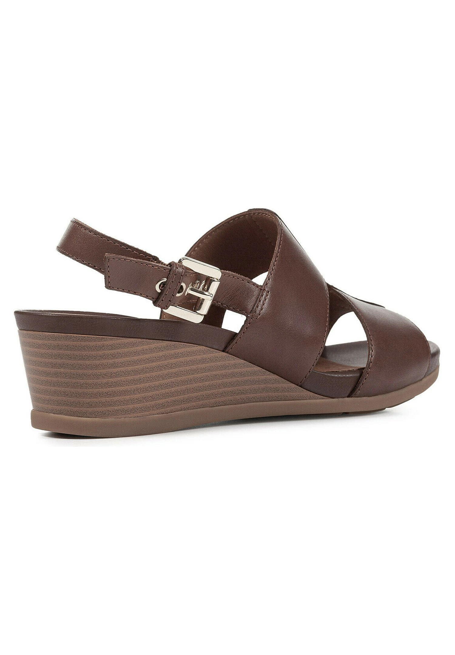 Geox D Marykarmen A - Sandalen Met Sleehak - Brown 6 Geox D Marykarmen A - Sandalen Met Sleehak - Brown - Image 6