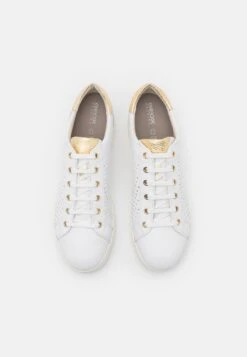 Geox Jaysen - Sneakers Laag - White/Gold -Geox ab2f603f21bf44d9a7bc8e08faaafa27