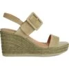 Geox D Ponza - Sandalen Met Sleehak - Pistachio