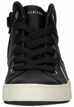 Geox Sneakers Hoog - Schwarz Dk Silver -Geox ac06888f48fc4ba883e715e62e9216b9