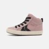 Geox Kalispera Girl - Sneakers Hoog - Antique Rose/Black