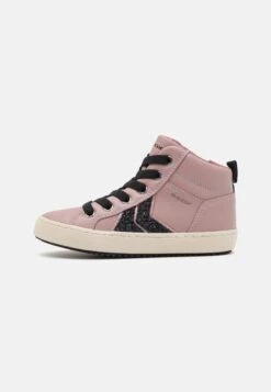 Geox Kalispera Girl - Sneakers Hoog - Antique Rose/Black