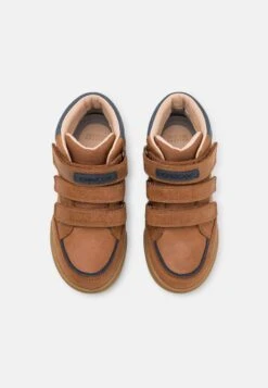 Geox Poseido Boy - Sneakers Hoog - Cognac/Blue -Geox ad80ca1f9de6407c9c18b61669f2bd6d