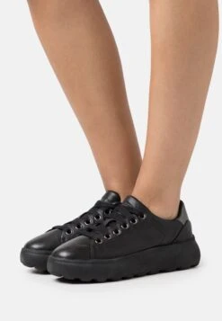 Geox Spherica - Sneakers Laag - Black/Gun