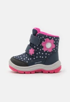 Geox Flanfil Girl Abx - Snowboots- Navy/Fuchsia