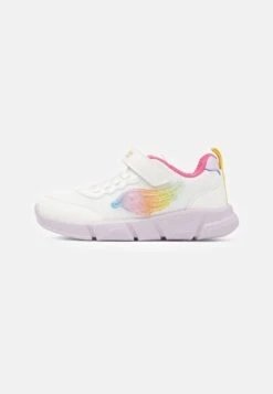 Geox Aril Girl Lights - Sneakers Laag - White/Multicolor
