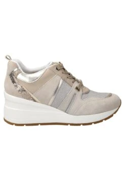 Geox Zosma - Sneakers Laag - Beige -Geox b01ef9e1e1a54c87b4986a860427ec16