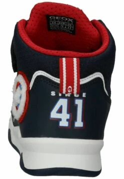 Geox Sneakers Hoog - Navy/Red -Geox b0ca0c2d45e04510a3f330a99be4adad