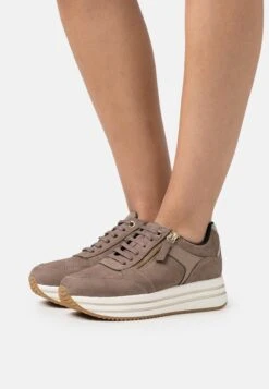 Geox Kency - Sneakers Laag - Dark Taupe