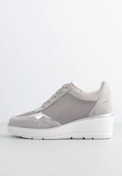 Geox D Ilde - Sneakers Laag - Grau