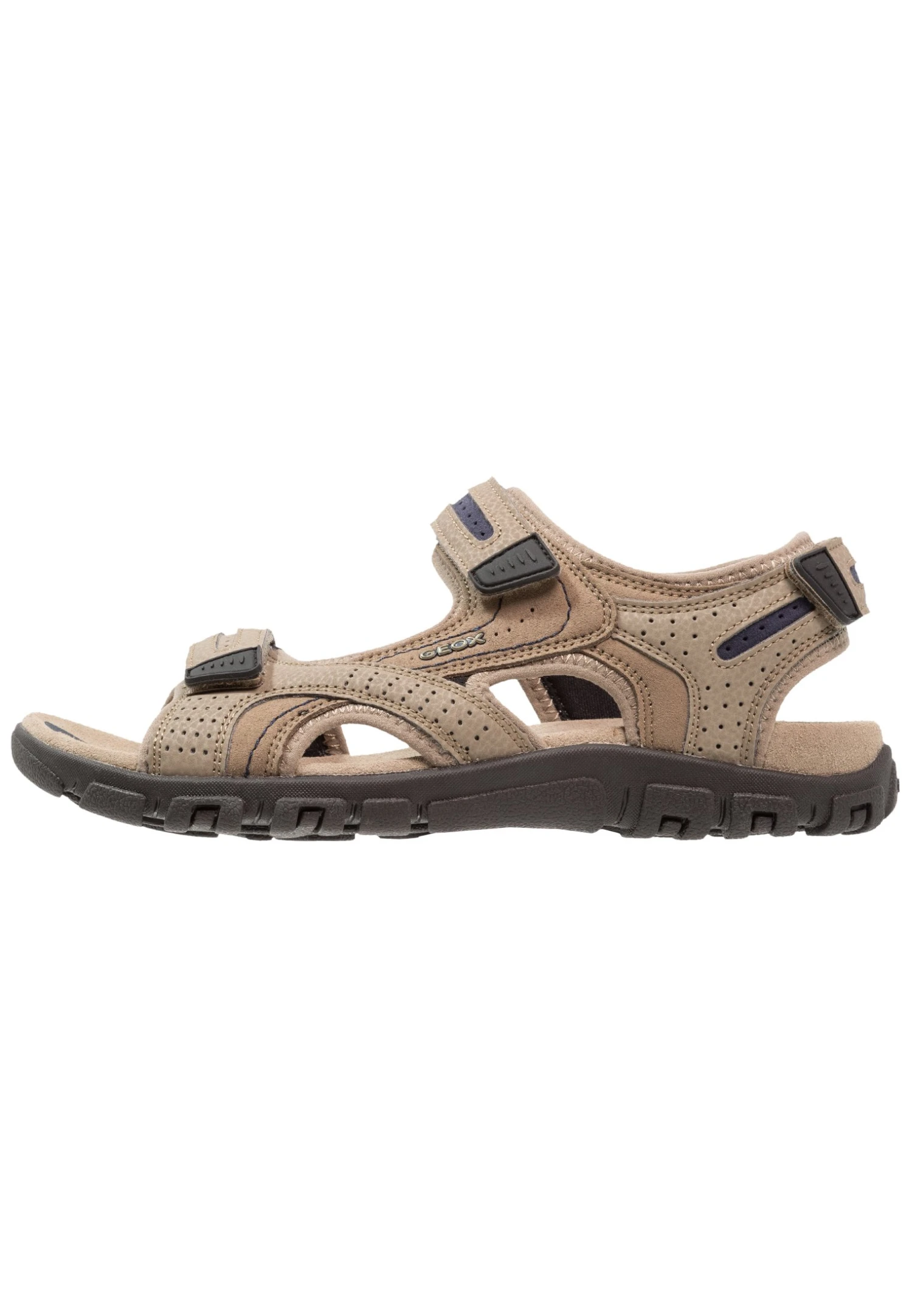 Geox Strada - Outdoorsandalen - Sand/Navy 1 Geox Strada - Outdoorsandalen - Sand/Navy
