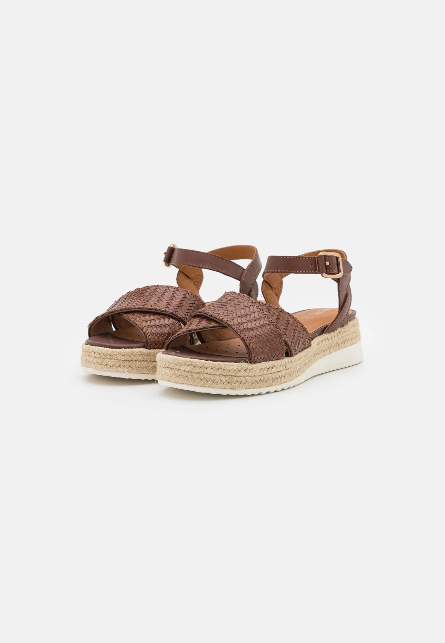 Geox Eolie - Sandalen Met Plateauzool - Brown 3 Geox Eolie - Sandalen Met Plateauzool - Brown - Image 3
