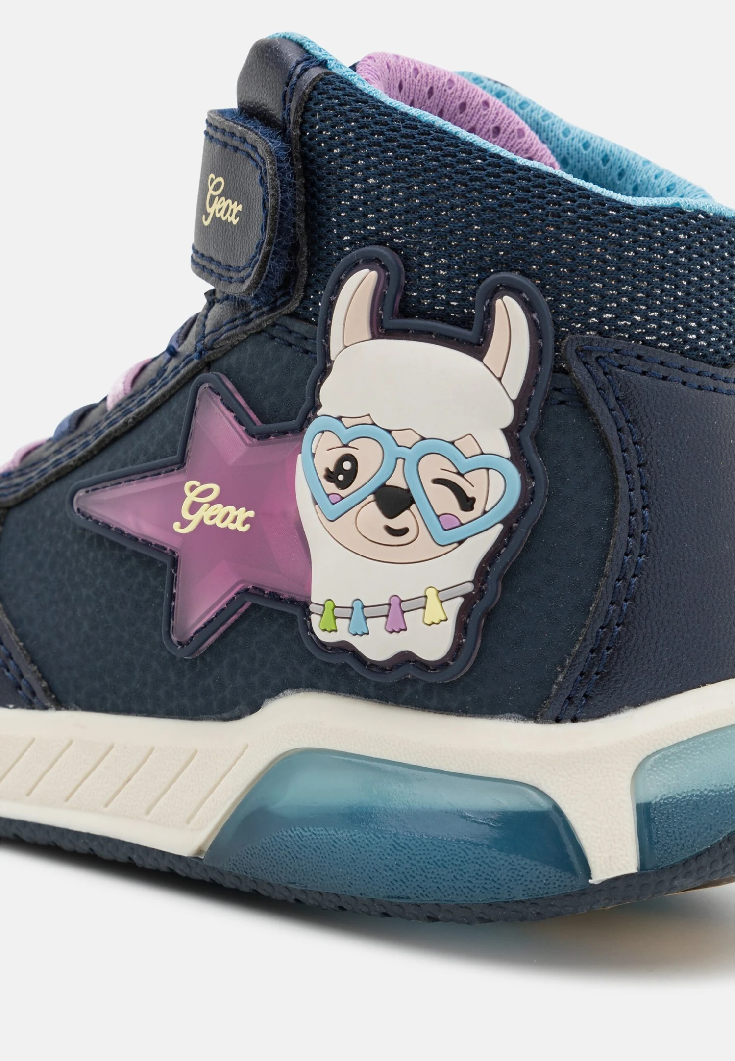 Geox Inek Girl - Laarzen - Navy/Lilac 6 Geox Inek Girl - Laarzen - Navy/Lilac - Image 6