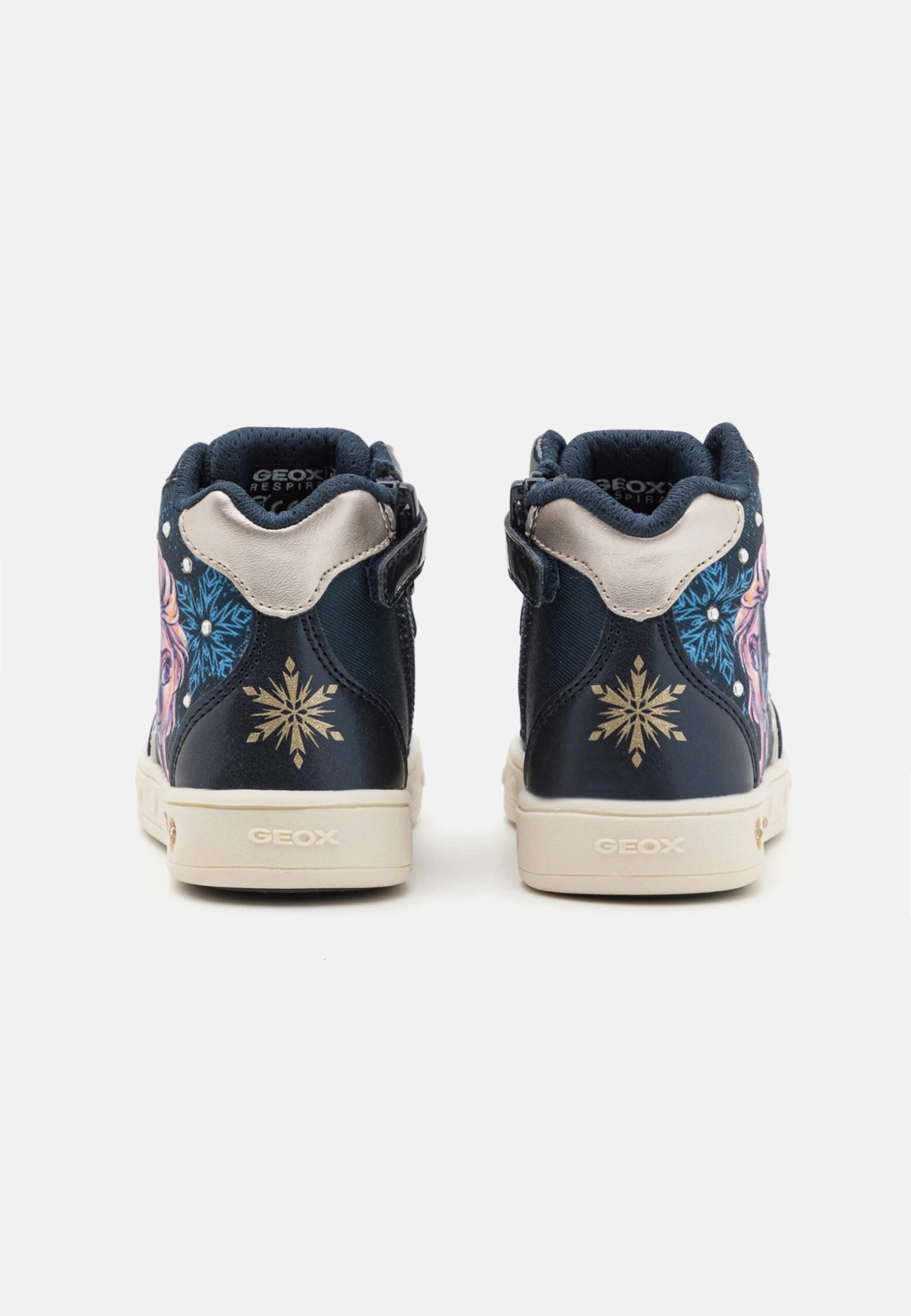 Geox Disney Frozen Elsa Skylin Girl - Sneakers Hoog - Navy/Platinum 3 Geox Disney Frozen Elsa Skylin Girl - Sneakers Hoog - Navy/Platinum - Image 3