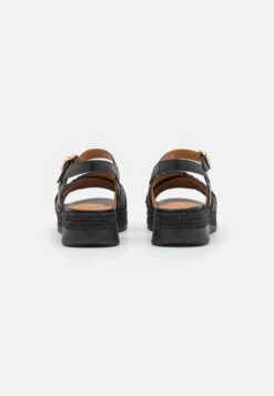 Geox Eolie - Sandalen Met Plateauzool - Black -Geox c40ca2c830bf47e9a90666fbf0289415