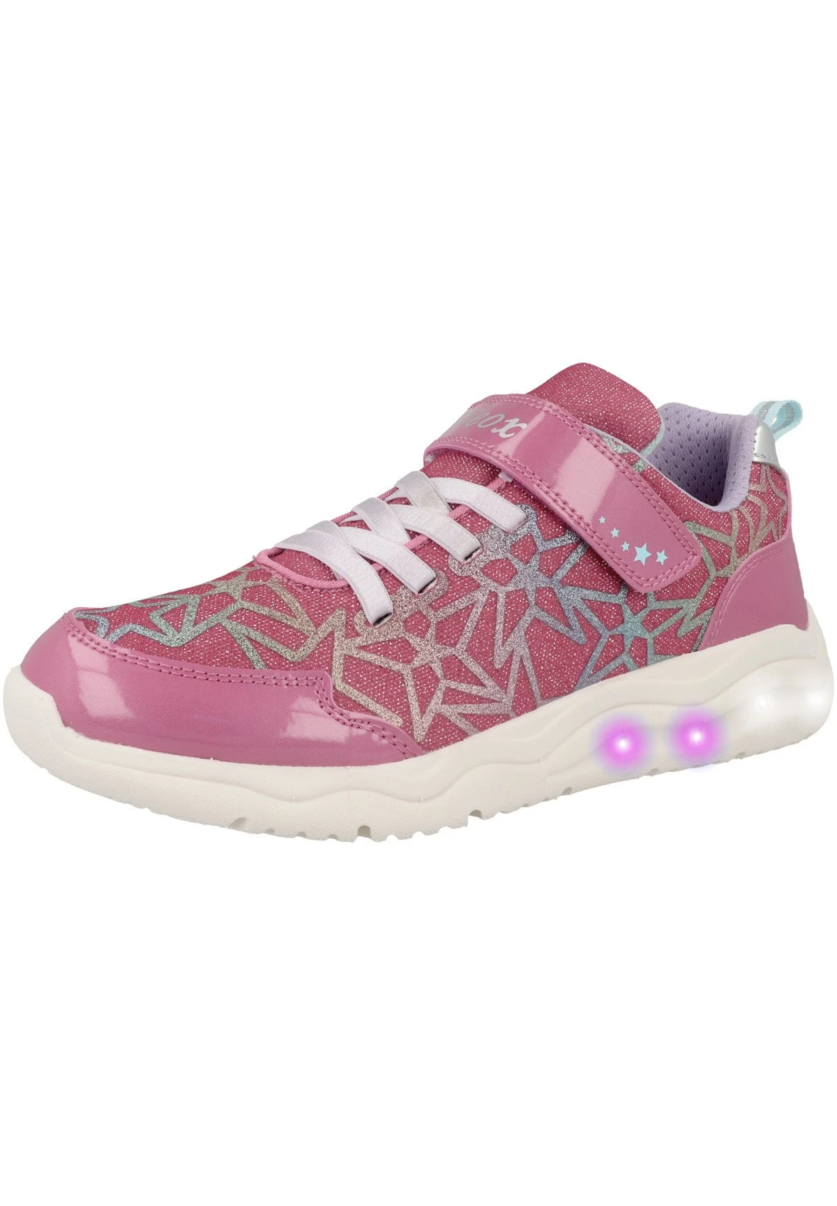 Geox J Phyper G - Sneakers Laag - Fuchsia Multicolor 2 Geox J Phyper G - Sneakers Laag - Fuchsia Multicolor - Image 2