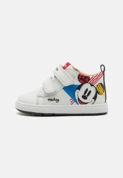 Geox Disney Classic Mickey Mouse Biglia Unisex - Sneakers Hoog - White/Multi-Coloured