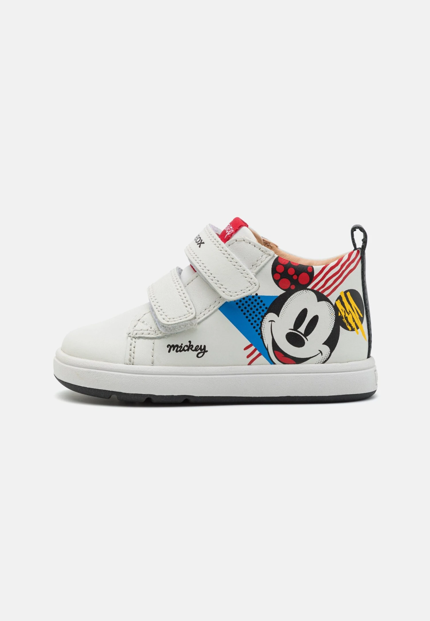 Geox Disney Classic Mickey Mouse Biglia Unisex - Sneakers Hoog - White/Multi-Coloured 1 Geox Disney Classic Mickey Mouse Biglia Unisex - Sneakers Hoog - White/Multi-Coloured