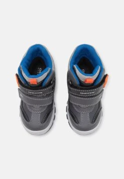 Geox Flanfil Boy Abx - Snowboots- Dark Grey/Black -Geox c5af30248e5e45a1bba834ac3e358cda