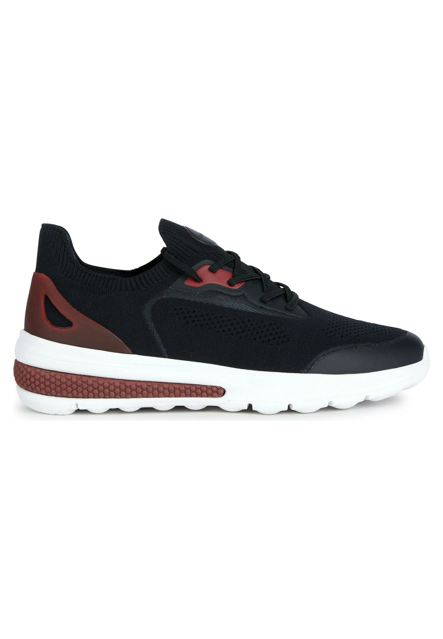Geox U Spherica Actif - Sneakers Laag - Black/Red 1 Geox U Spherica Actif - Sneakers Laag - Black/Red