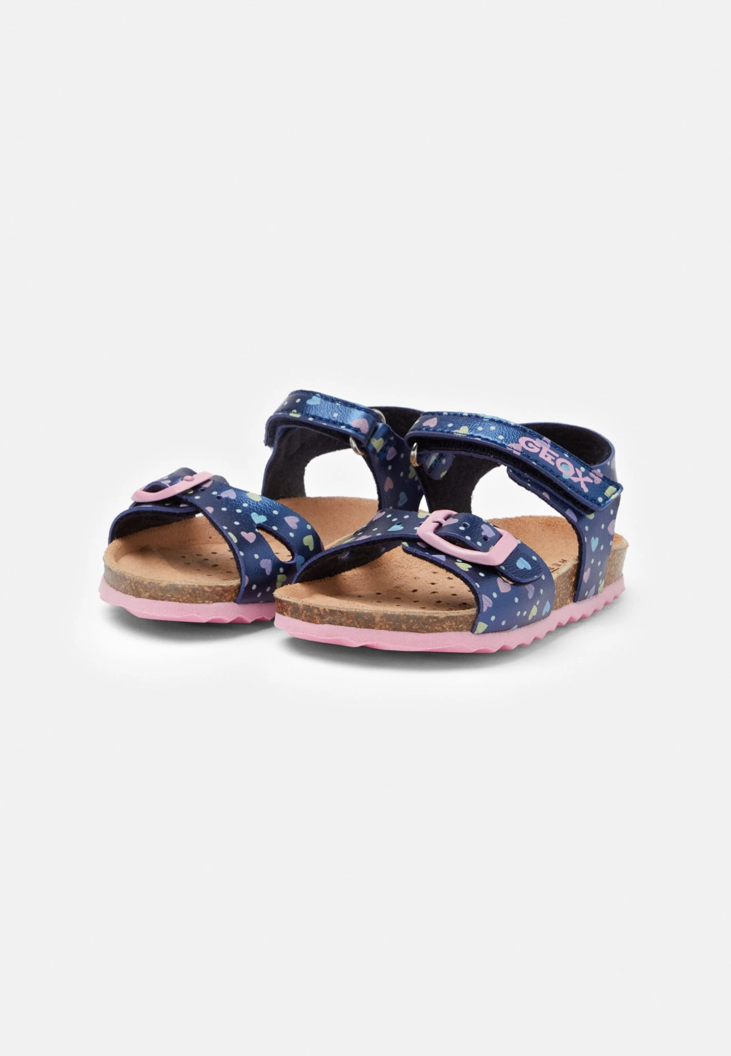 Geox Sandal Chalki Girl - Sandalen - Navy/Pink 2 Geox Sandal Chalki Girl - Sandalen - Navy/Pink - Image 2