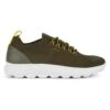 Geox Spherica - Sneakers Laag - Olive