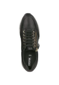 Geox Kency Schwarz - Sneakers Laag - Schwarz -Geox c9089fb53f584cdc9b6bb0b1558795fe