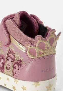 Geox Disney Princess Jr Kalispera Girl - Sneakers Hoog - Pink/Platinum -Geox ca3ade9b76024cd598fe25615ea472ad