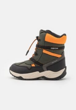 Geox Sentiero Boy Abx - Snowboots- Military/Orange