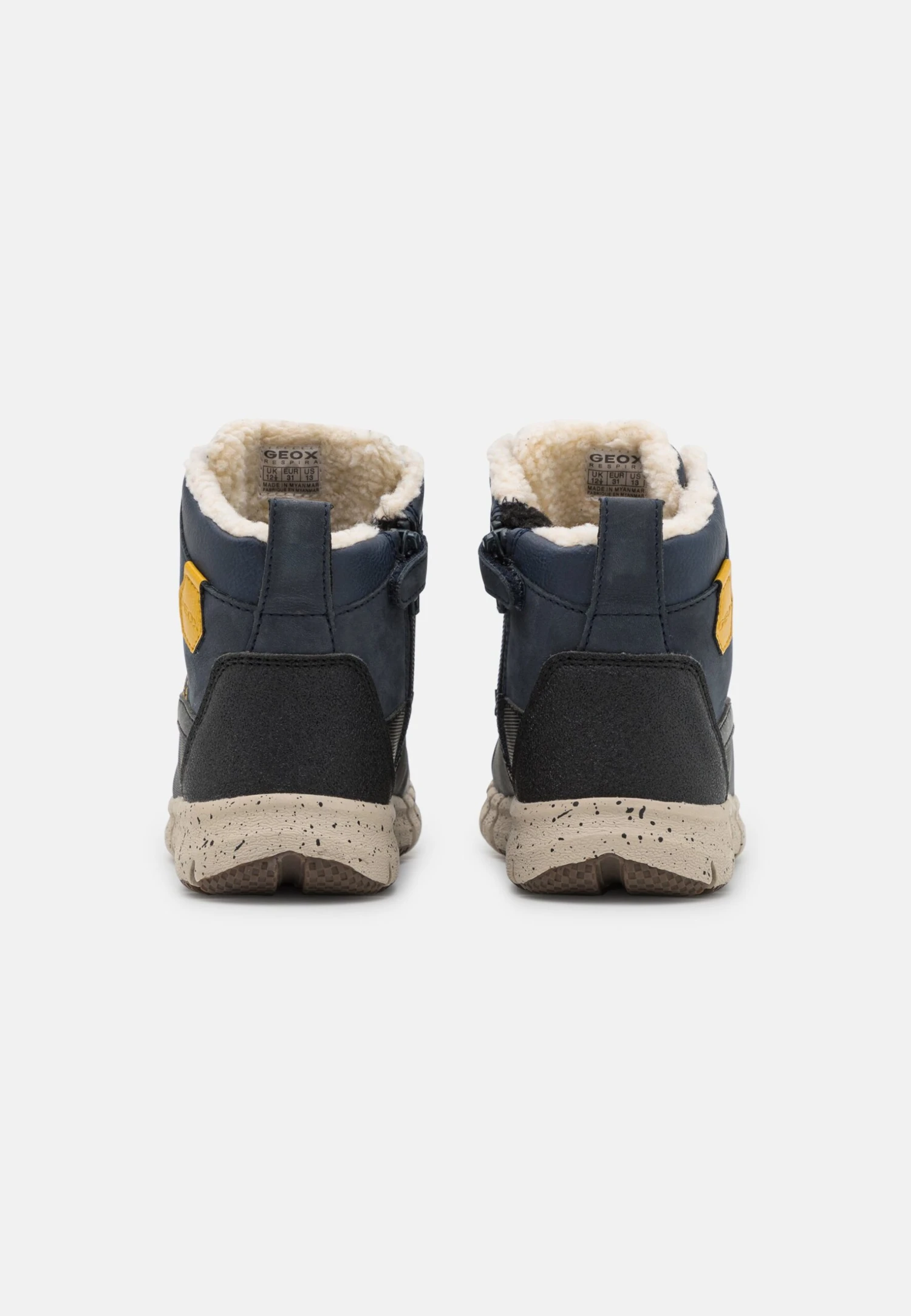 Geox Flexyper Boy Abx - Snowboots- Navy/Yellow 3 Geox Flexyper Boy Abx - Snowboots- Navy/Yellow - Image 3