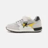 Geox Alben Unisex - Sneakers Laag - White/Yellow