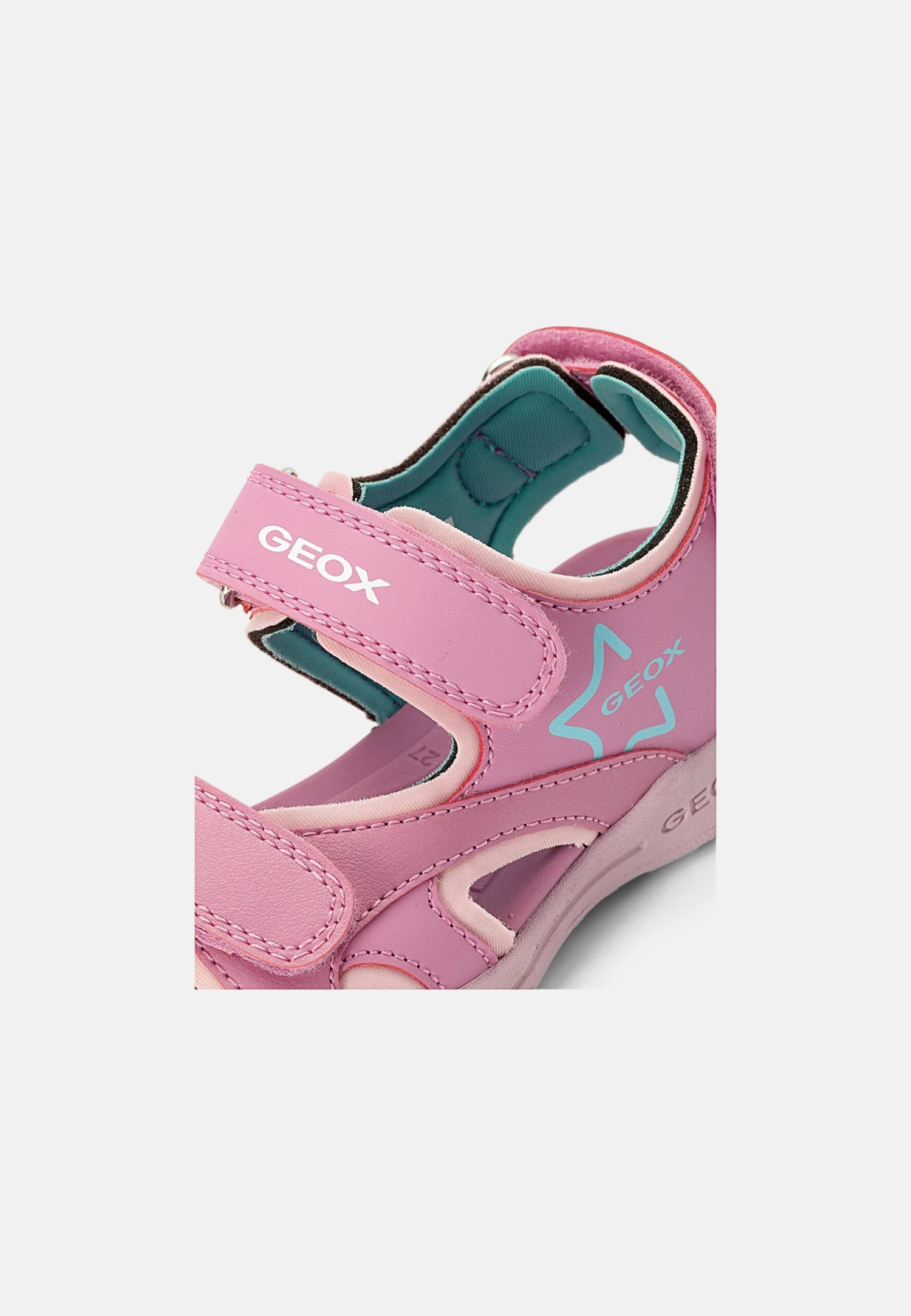 Geox Vaniett Girl - Outdoorsandalen - Pink/Aqua 4 Geox Vaniett Girl - Outdoorsandalen - Pink/Aqua - Image 4