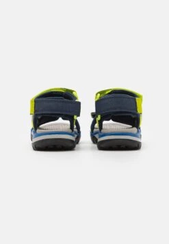Geox Borealis Boy - Outdoorsandalen - Navy/Lime -Geox d2427e797f46498dbba142f186f7b78e