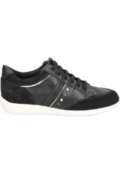 Geox Sportieve Veterschoenen - Schwarz