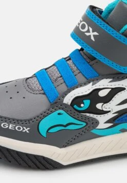 Geox Inek Light Up Boy - Sneakers Hoog - Grey/Light Blue -Geox d291e0e042df4ba093de68f26a9d79fd
