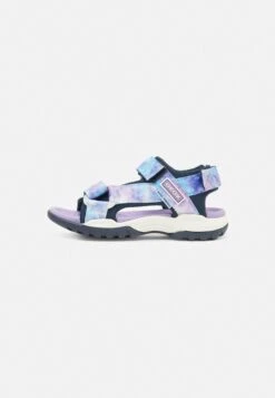 Geox Borealis Girl - Outdoorsandalen - Navy/Violet