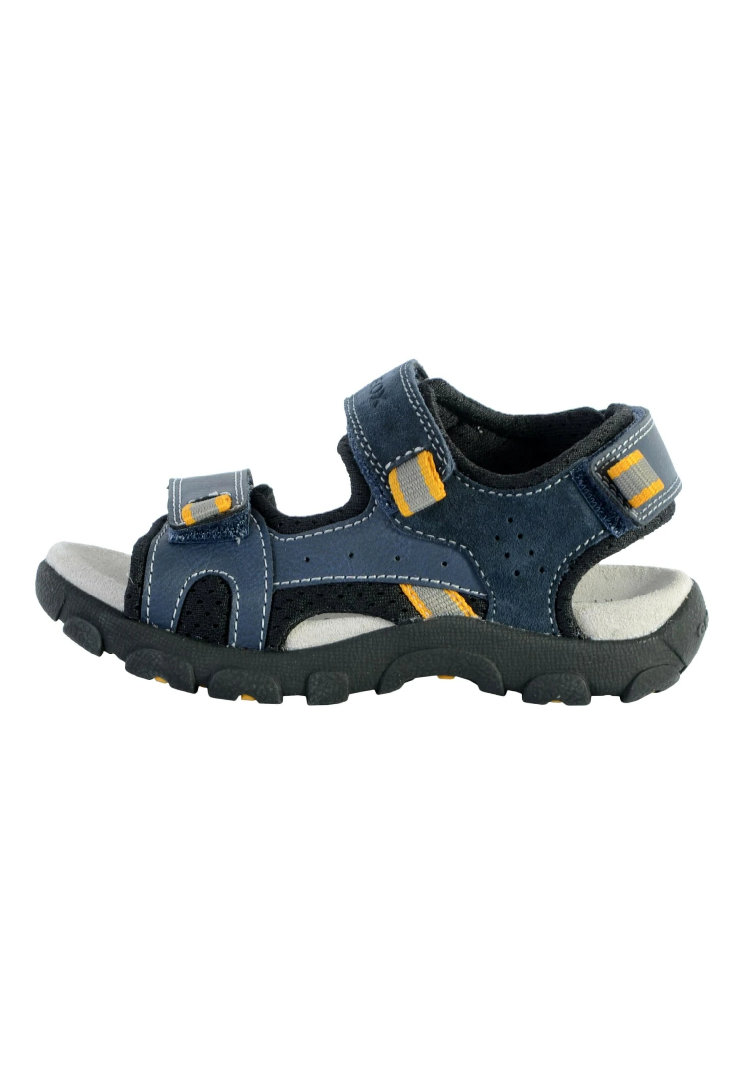 Geox Strada - Outdoorsandalen - Marine/Jaune Foncé 1 Geox Strada - Outdoorsandalen - Marine/Jaune Foncé